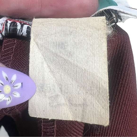 VTG 70's Burgundy Brown Watts Doin Blazer & matching Vest VTG Sz 7/8 - Picture 16 of 16